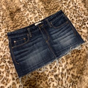 SALE $5.  Abercrombie&Fitch Denim Mini Skirt
